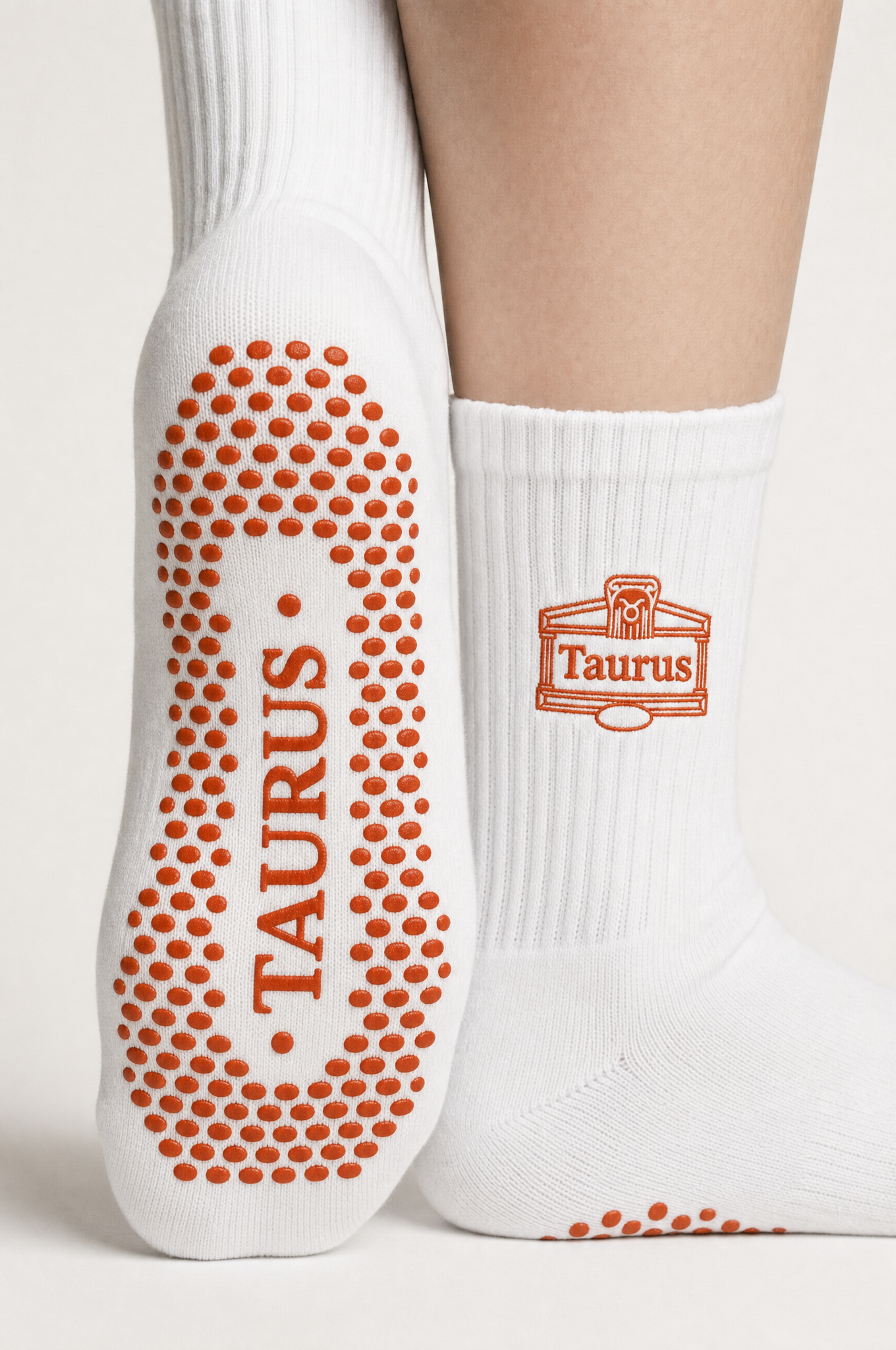 Taurus AstroWorld Grip Socks - Burnt Orange