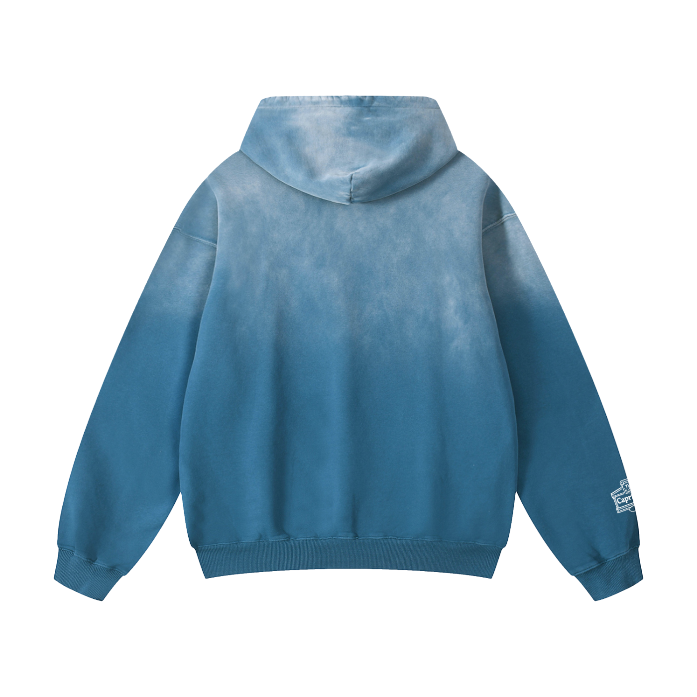 Capricorn ♑️ Heavyweight Sunfade Oversized Hoodie