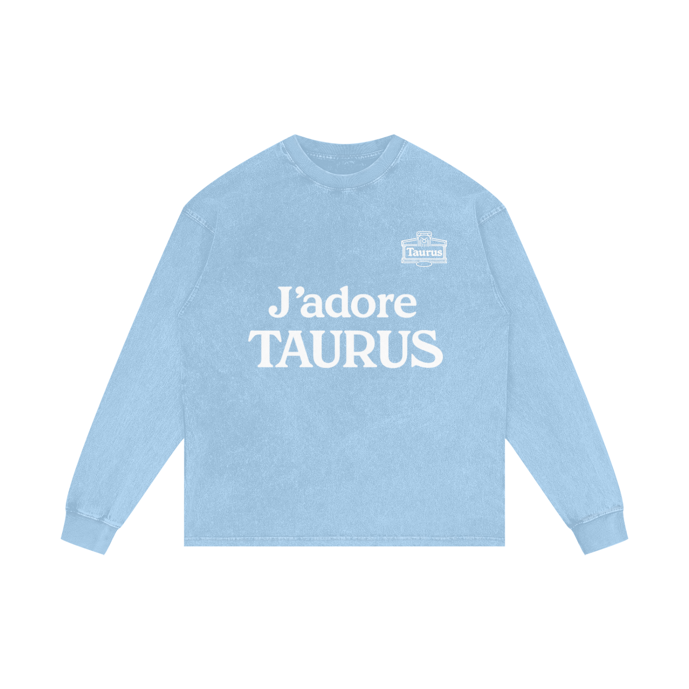 Acid Wash Oversize Long Sleeve T-Shirt