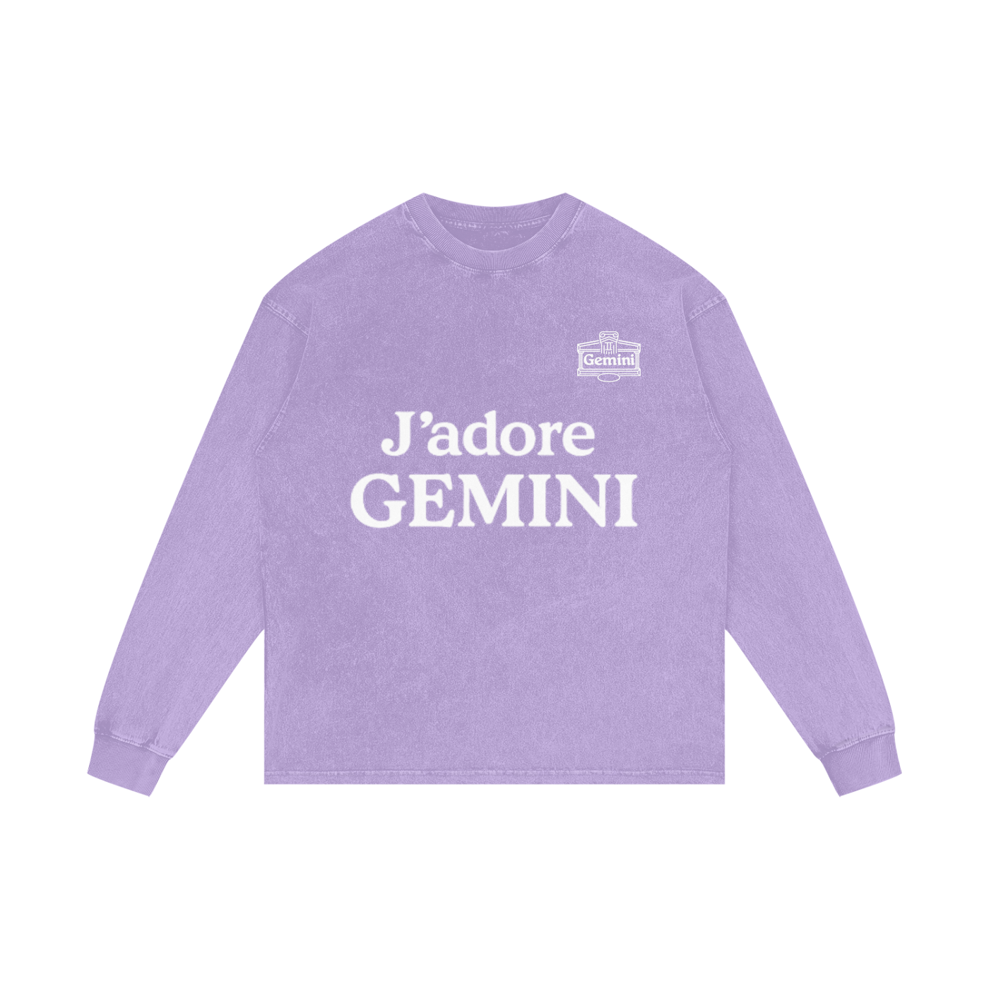Acid Wash Oversize Long Sleeve T-Shirt