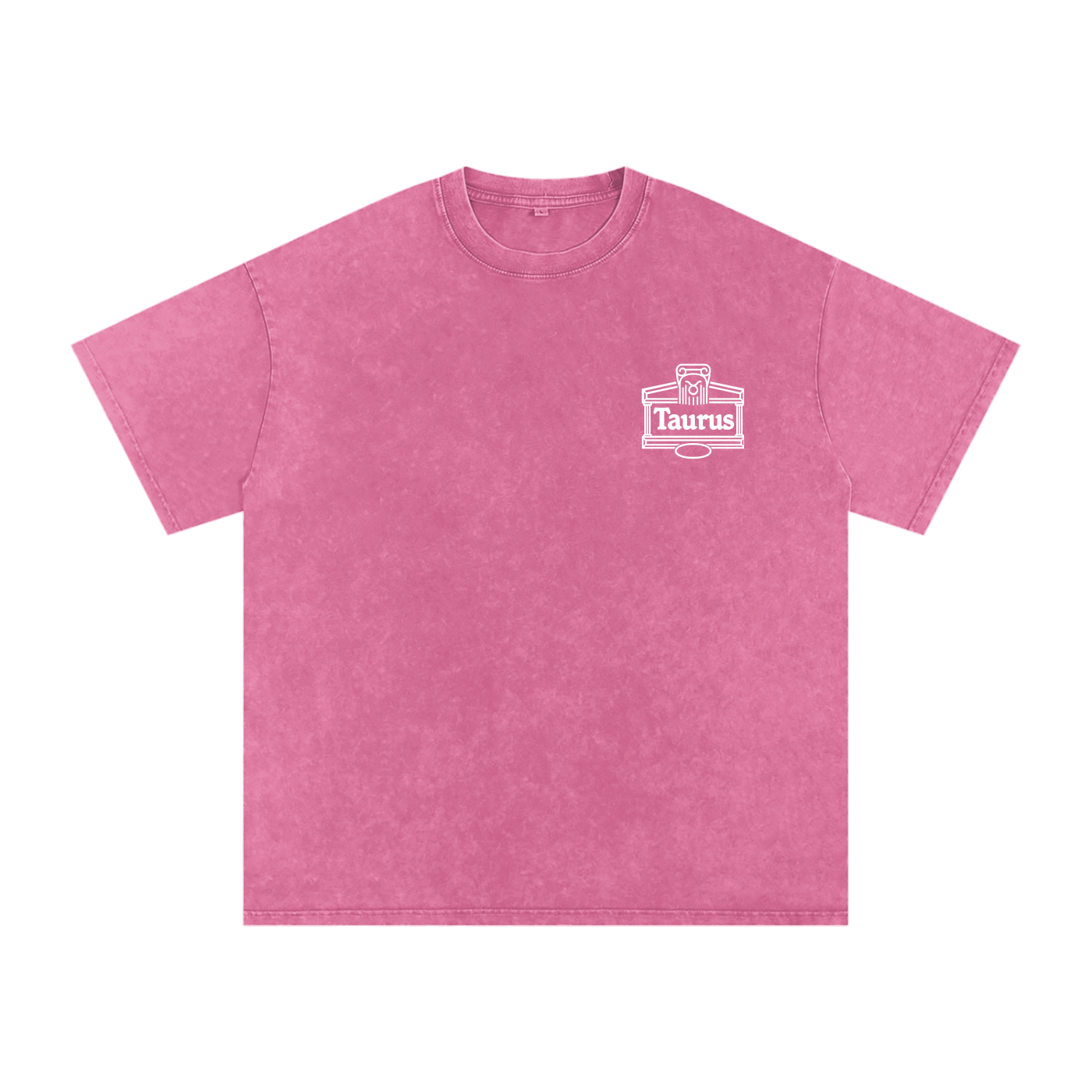 Taurus ♉️ Snow Washed Oversized Cotton T-Shirt