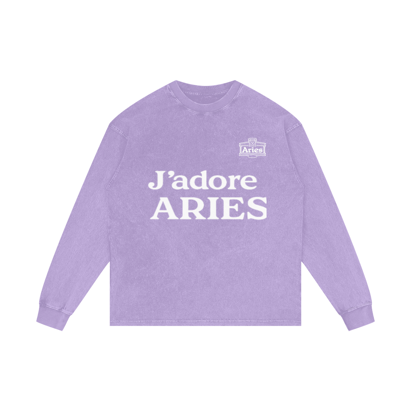 Acid Wash Oversize Long Sleeve T-Shirt