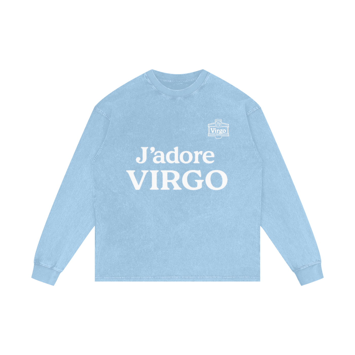 Acid Wash Oversize Long Sleeve T-Shirt
