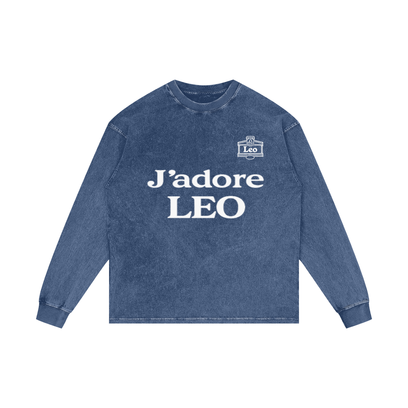 Acid Wash Oversize Long Sleeve T-Shirt