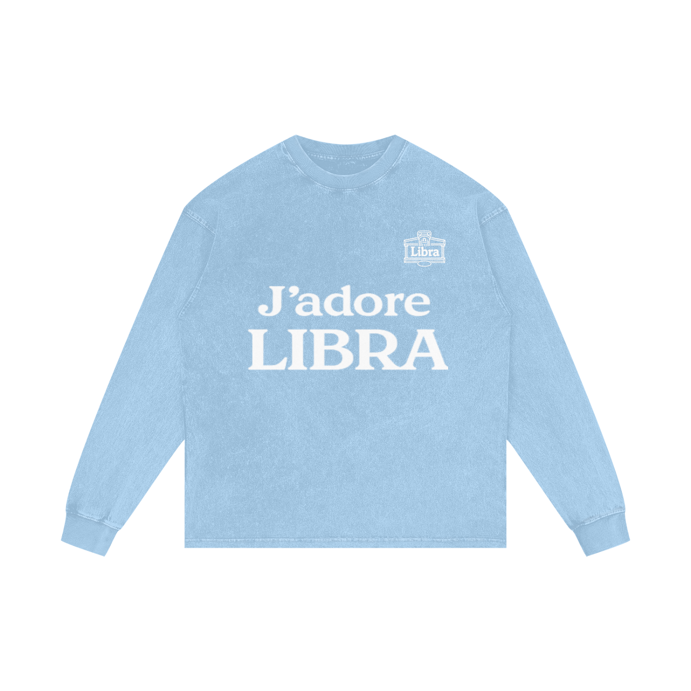 Acid Wash Oversize Long Sleeve T-Shirt
