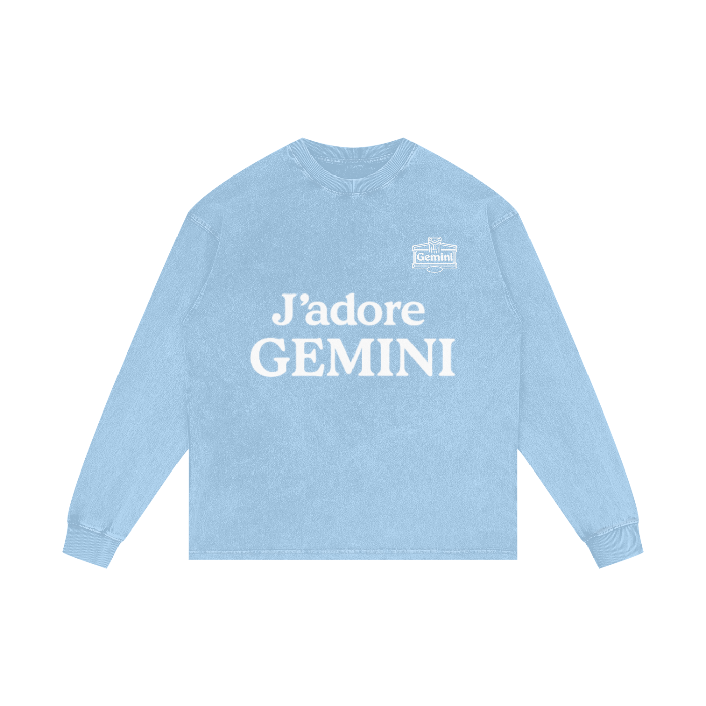 Acid Wash Oversize Long Sleeve T-Shirt