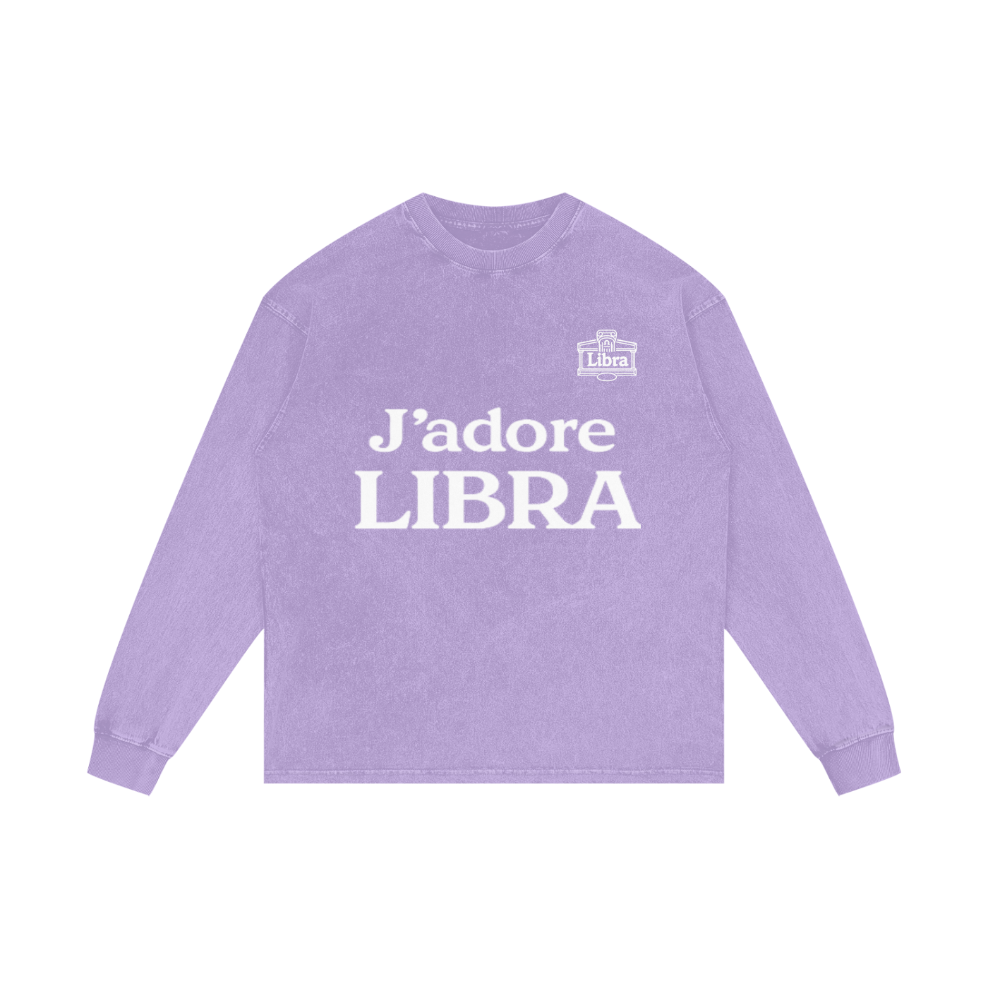 Acid Wash Oversize Long Sleeve T-Shirt