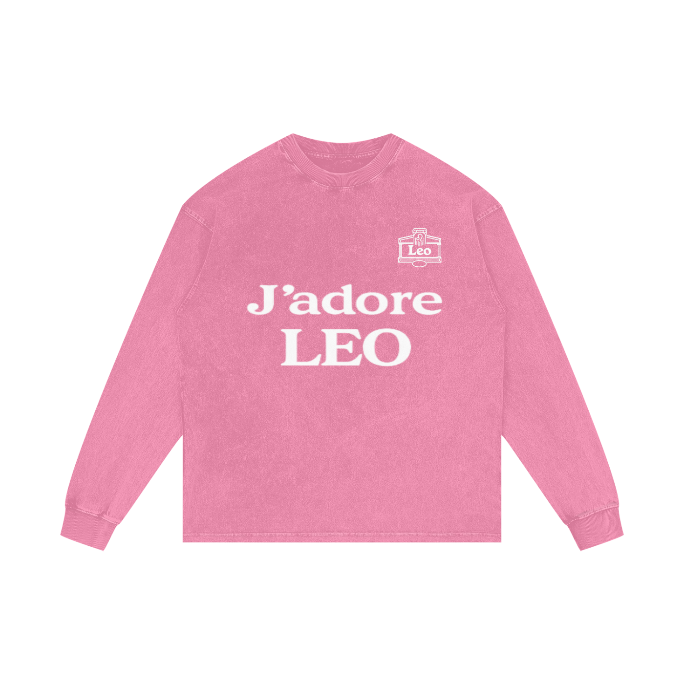Acid Wash Oversize Long Sleeve T-Shirt
