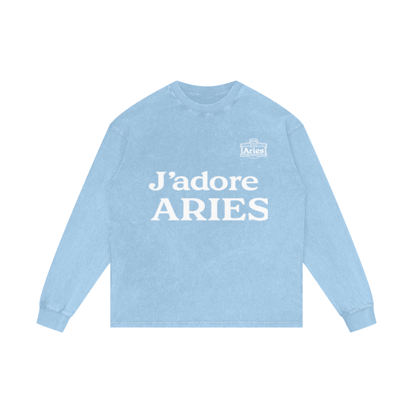 Acid Wash Oversize Long Sleeve T-Shirt
