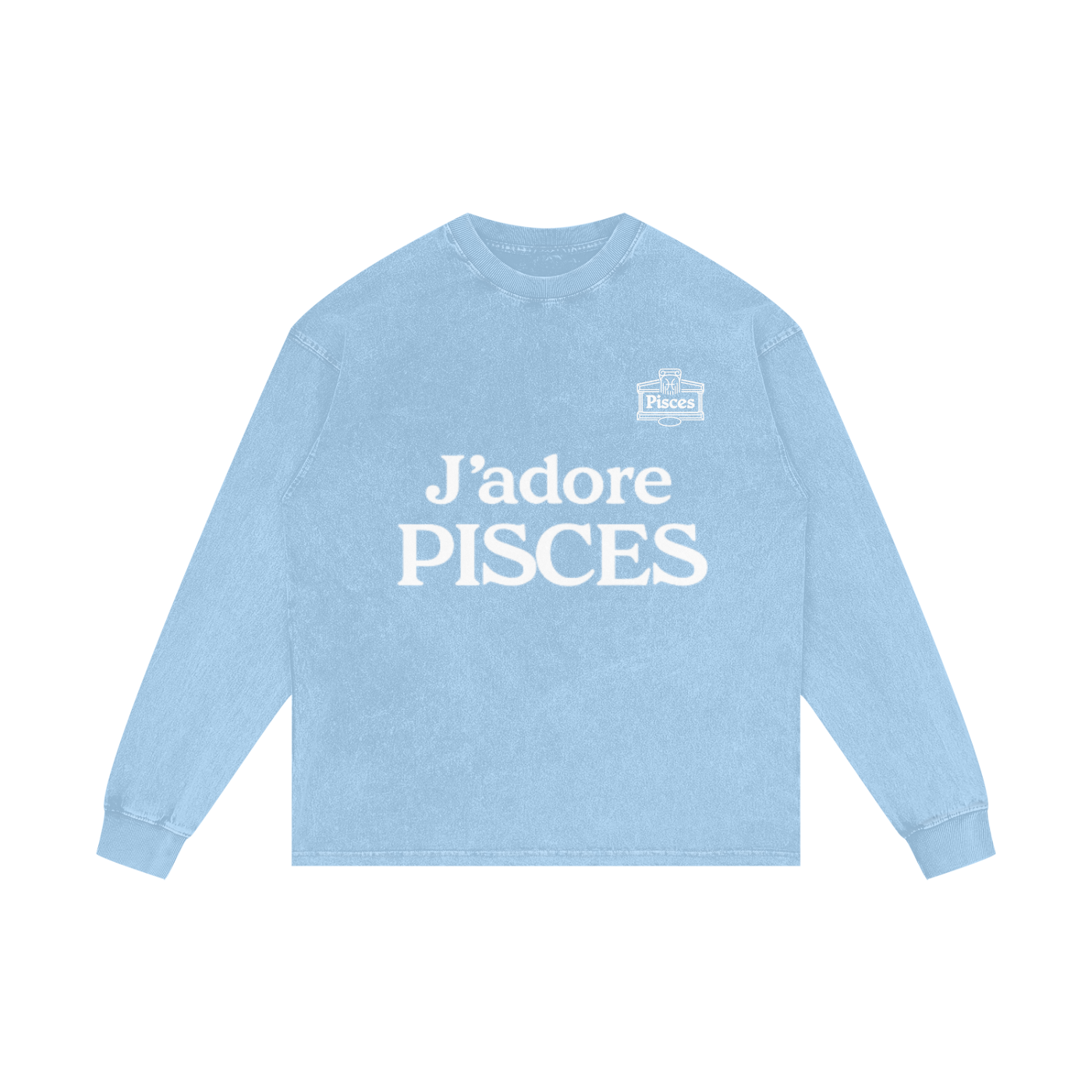 Acid Wash Oversize Long Sleeve T-Shirt