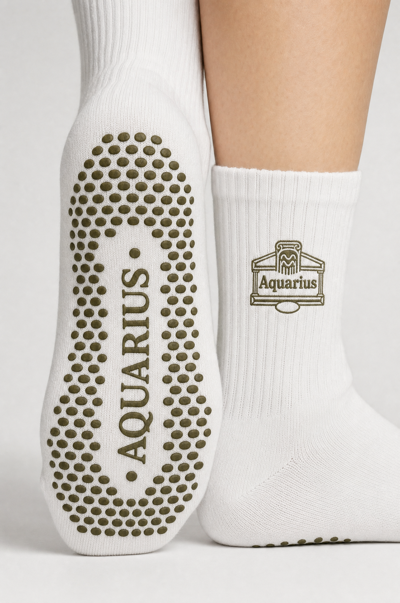 Aquarius AstroWorld Grip Socks - Black