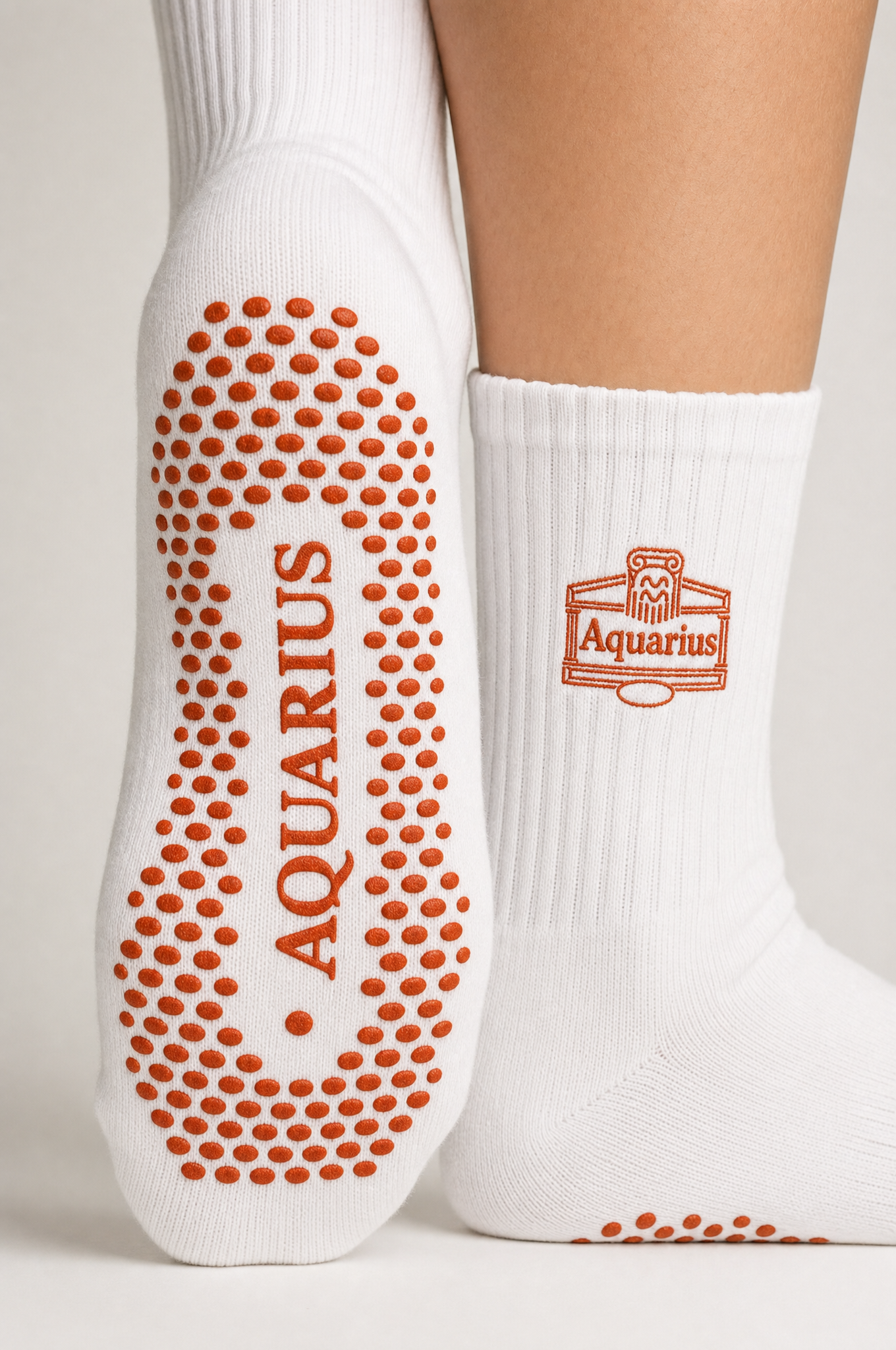 Aquarius AstroWorld Grip Socks - Olive