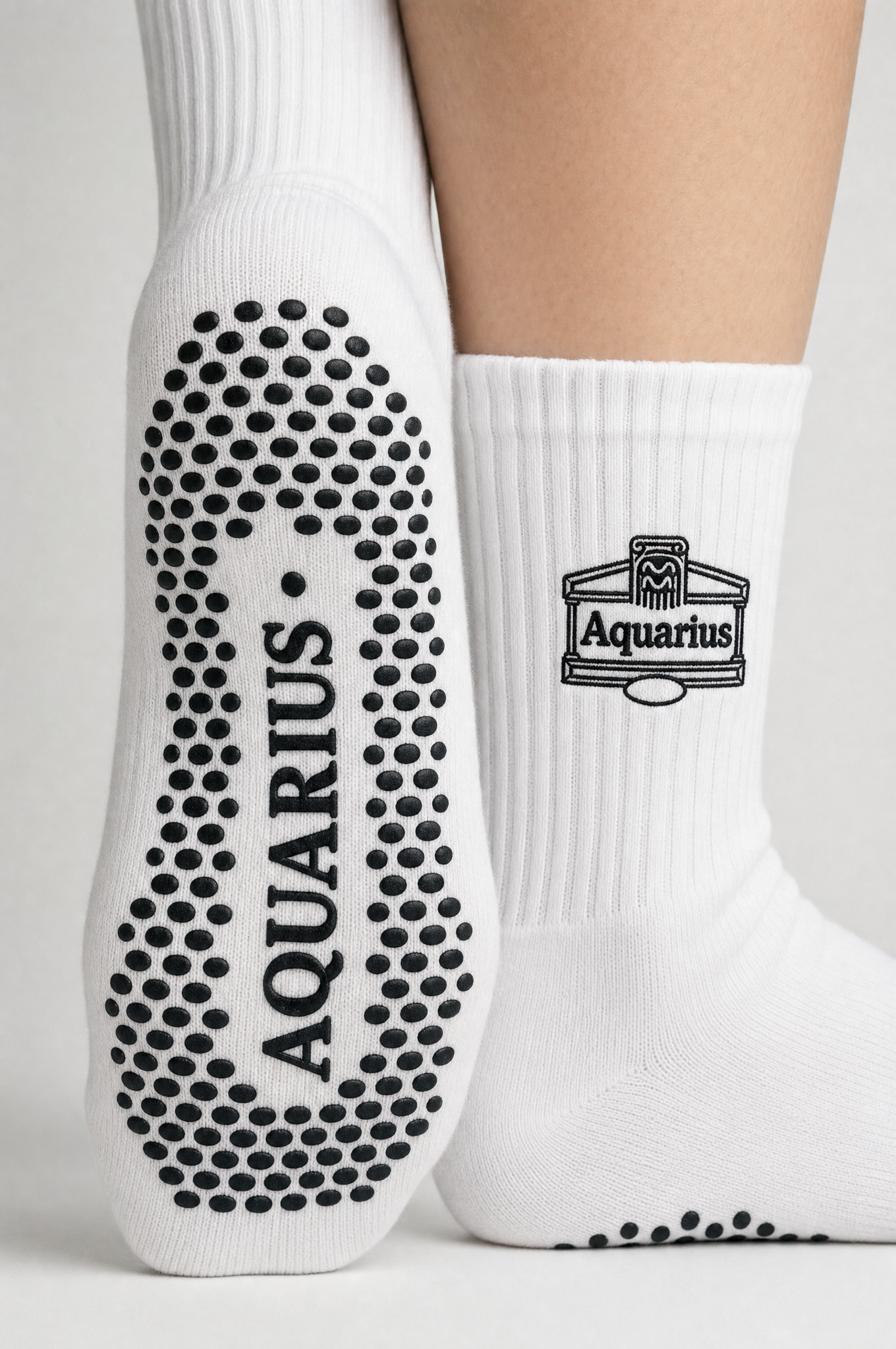 Aquarius AstroWorld Grip Socks - Burnt Orange