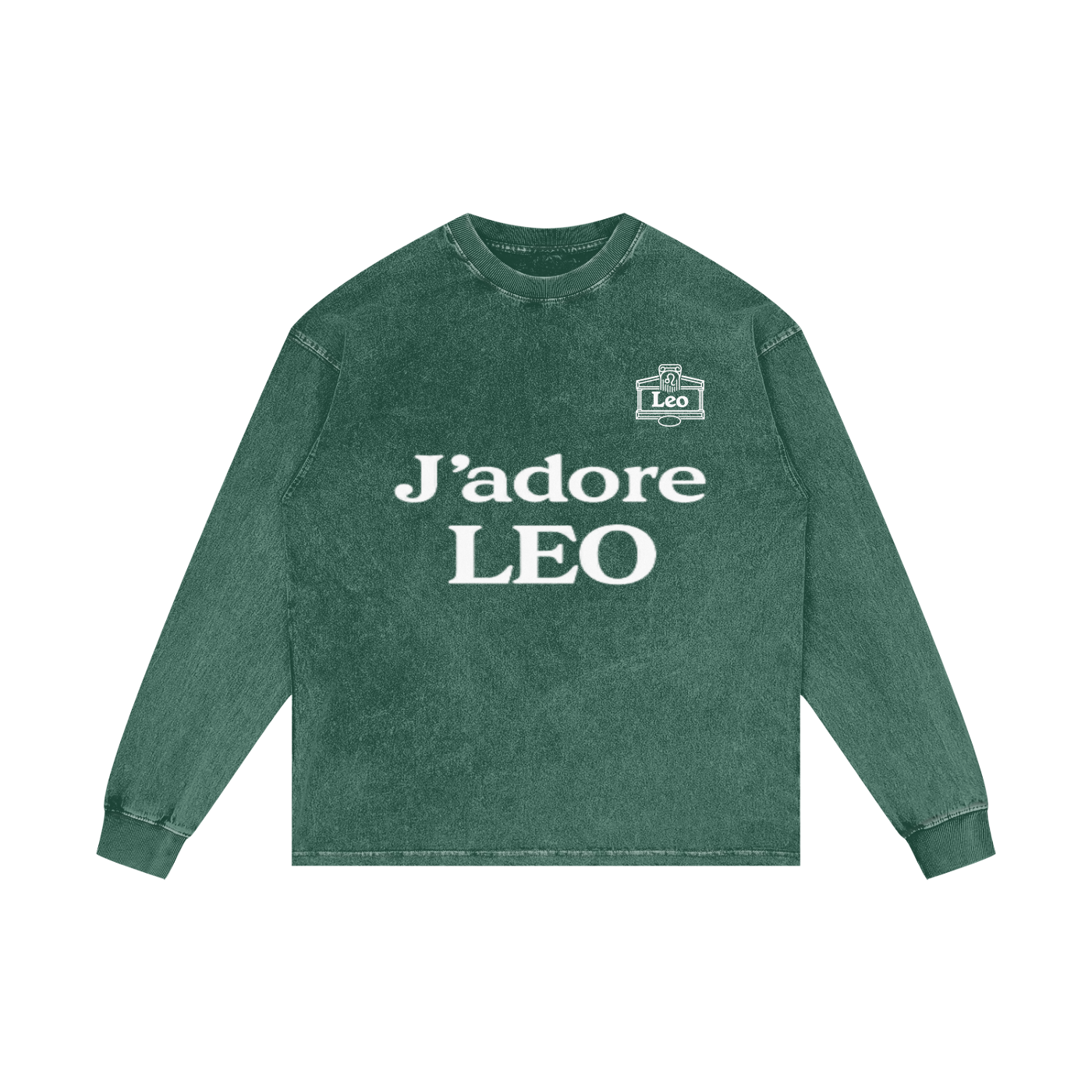 Acid Wash Oversize Long Sleeve T-Shirt