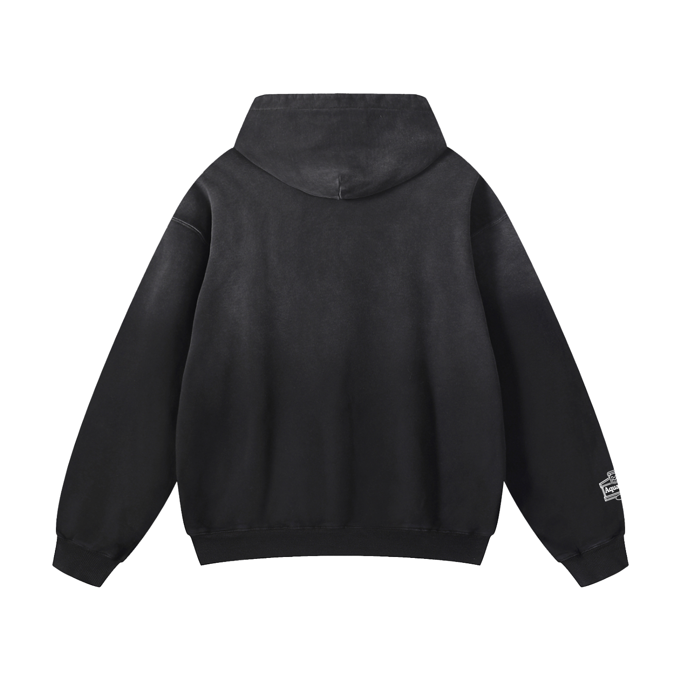 Aquarius♒  Heavyweight Sunfade Oversized Hoodie