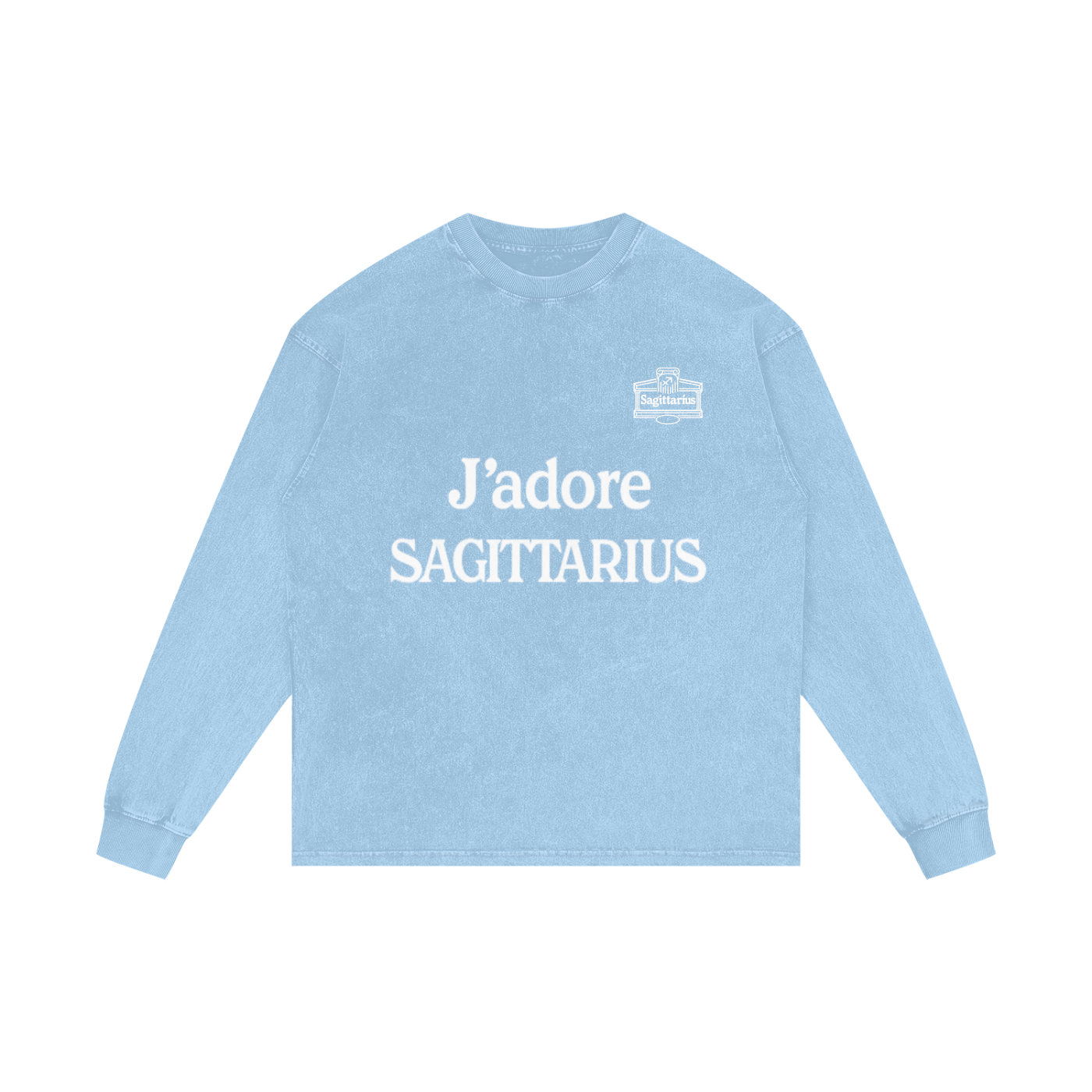 Acid Wash Oversize Long Sleeve T-Shirt