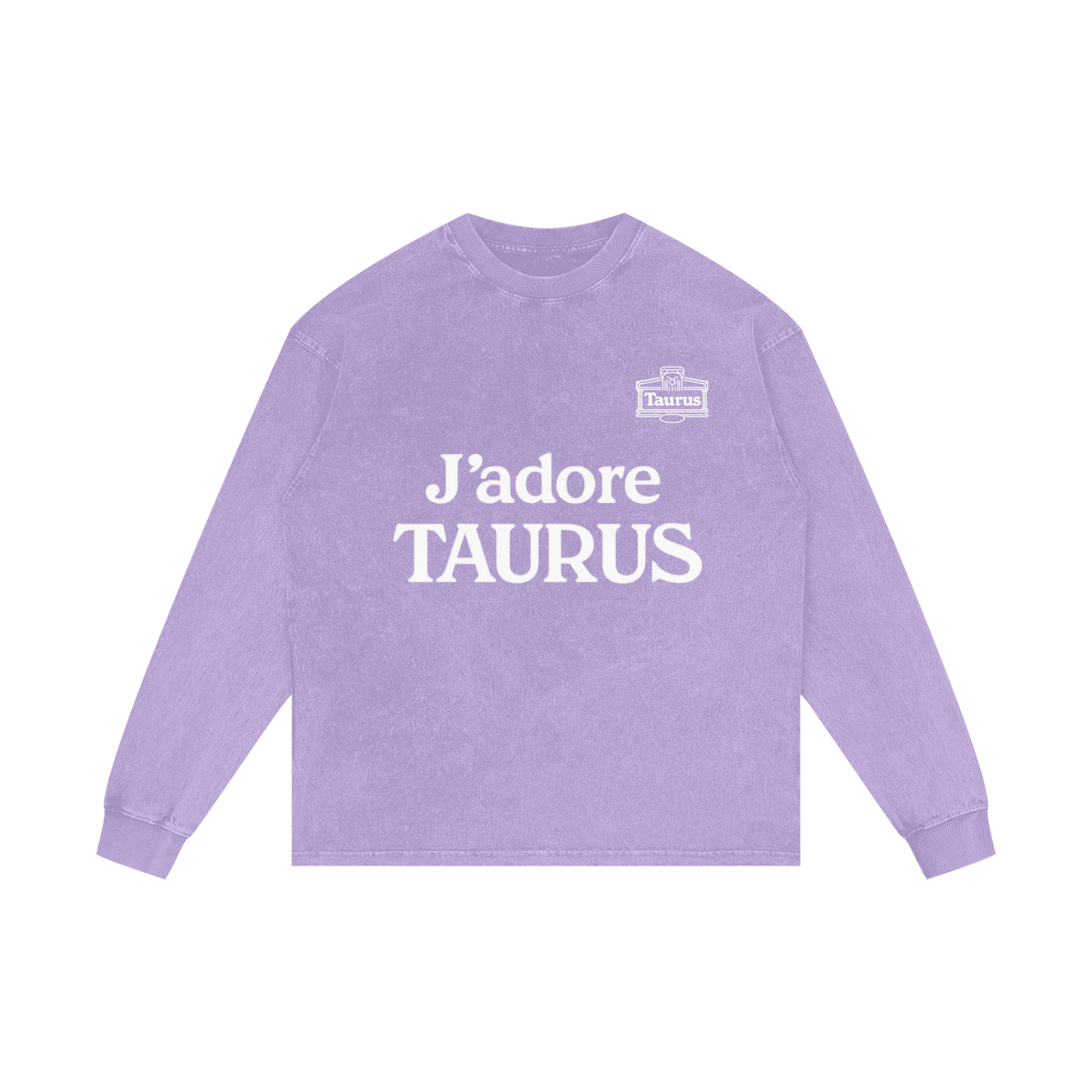Acid Wash Oversize Long Sleeve T-Shirt