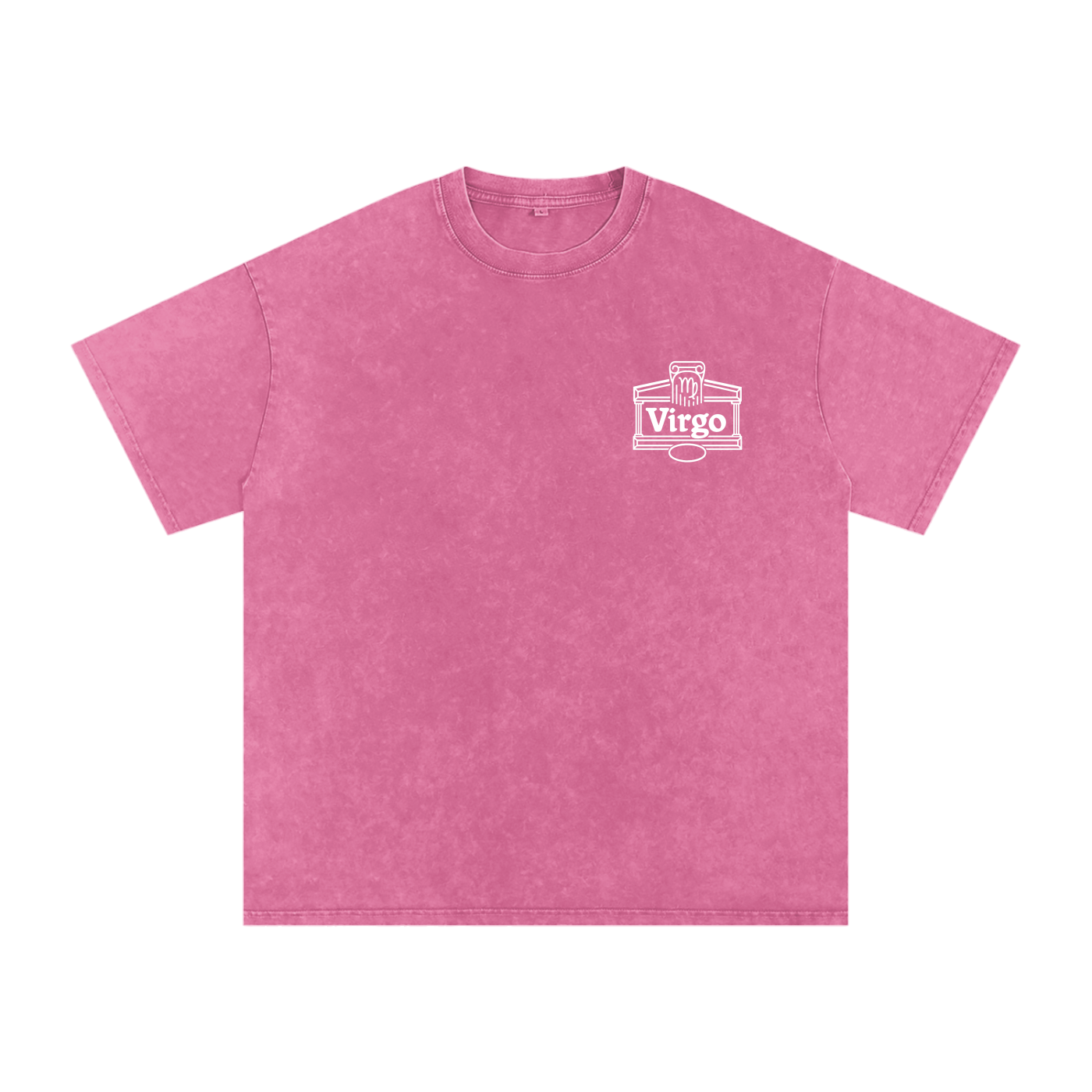 Virgo ♍️ Snow Washed Oversized Cotton T-Shirt