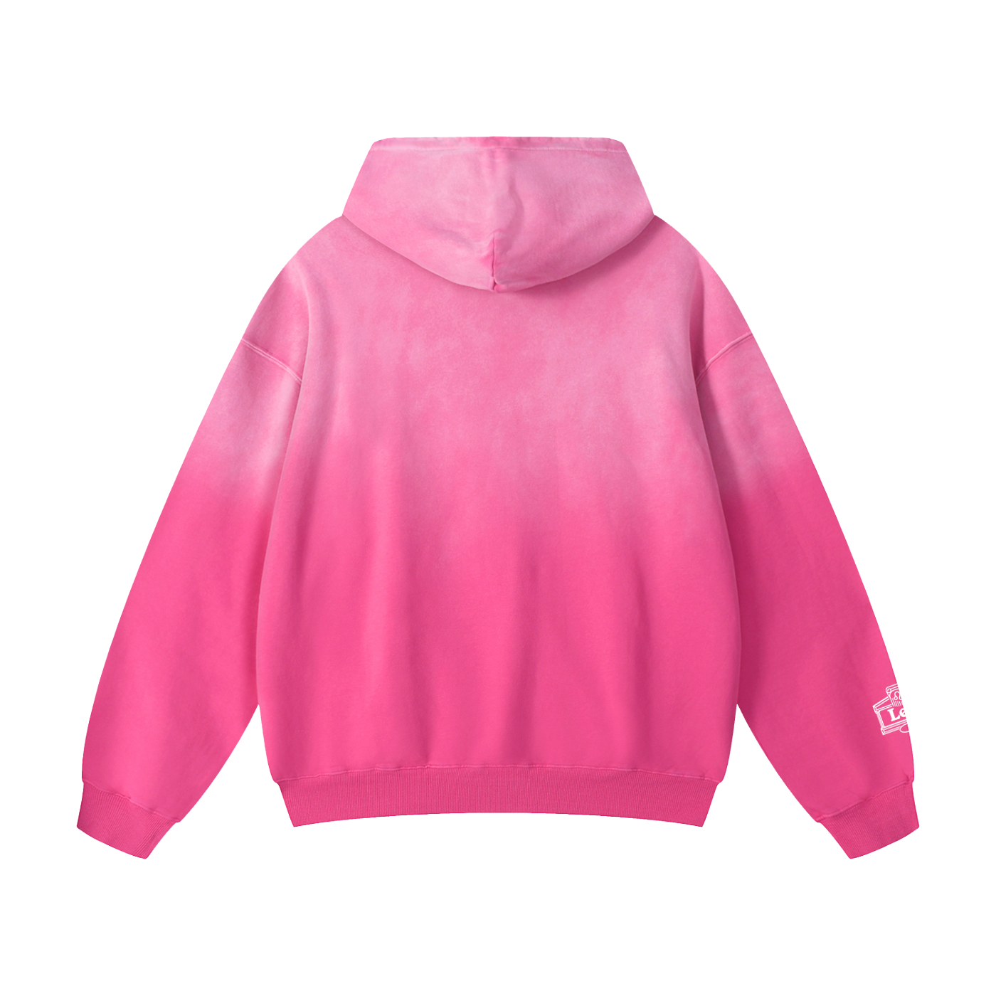Leo ♌️ Heavyweight Sunfade Oversized Hoodie