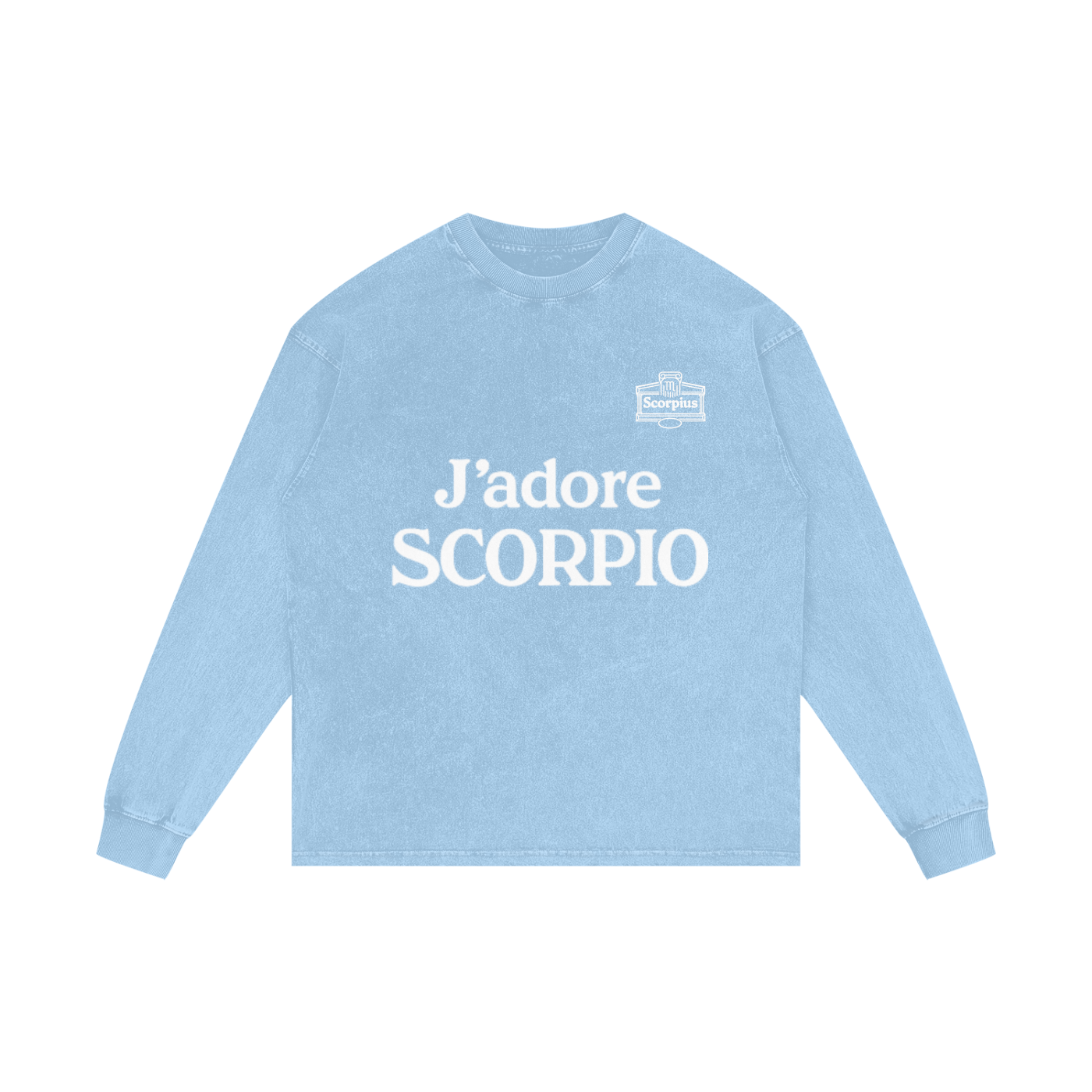 Acid Wash Oversize Long Sleeve T-Shirt