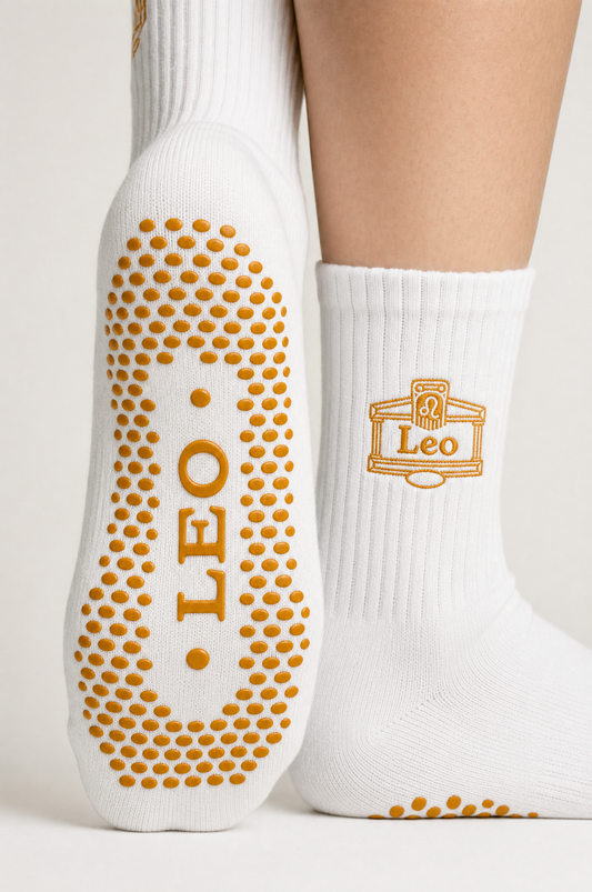 Leo AstroWorld Grip Socks - Gold