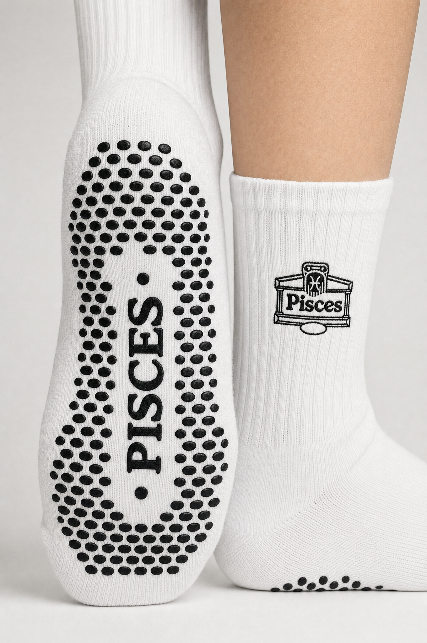 Pisces AstroWorld Grip Socks - Black