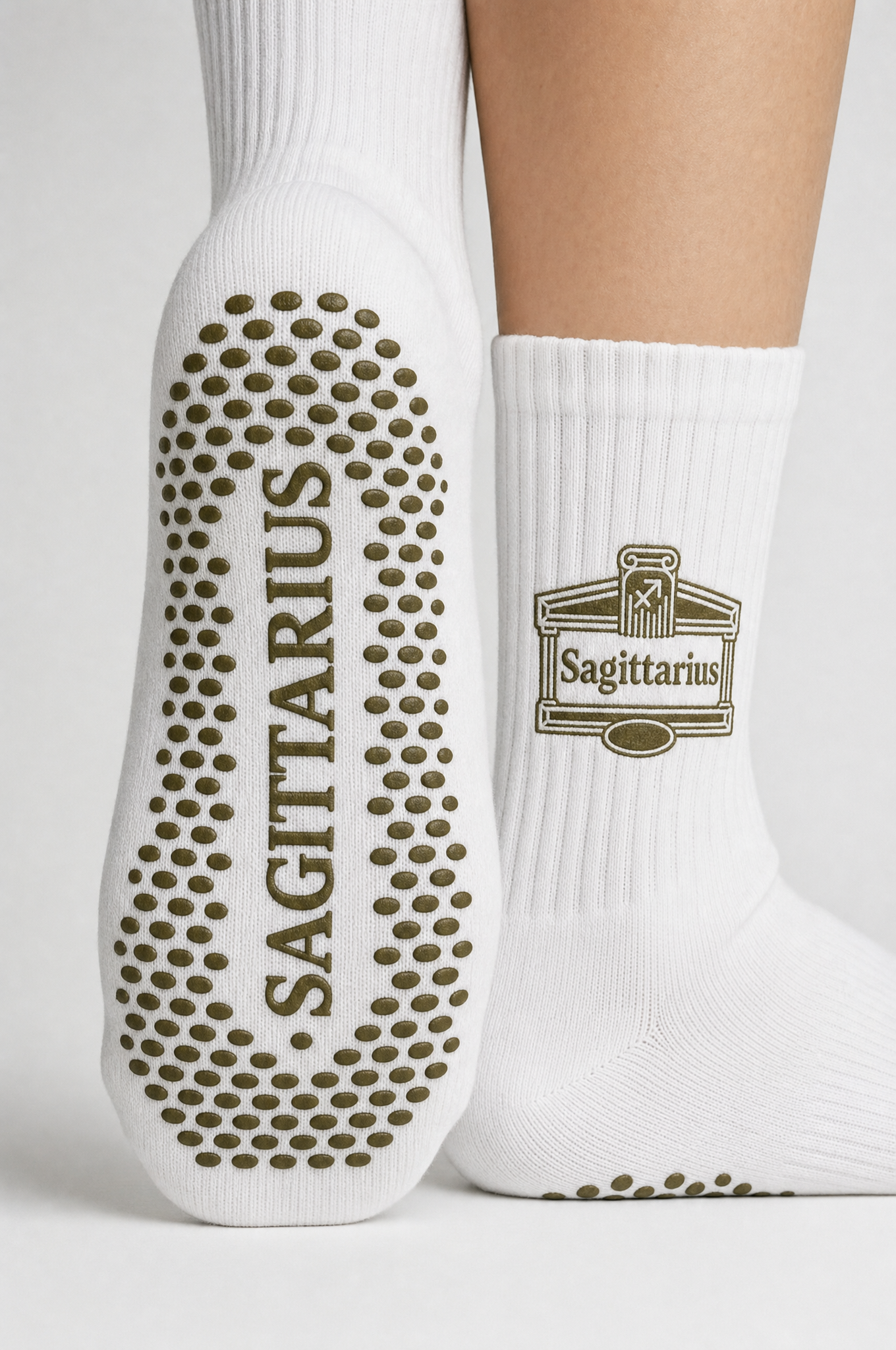 Sagittarius AstroWorld Grip Socks - Black