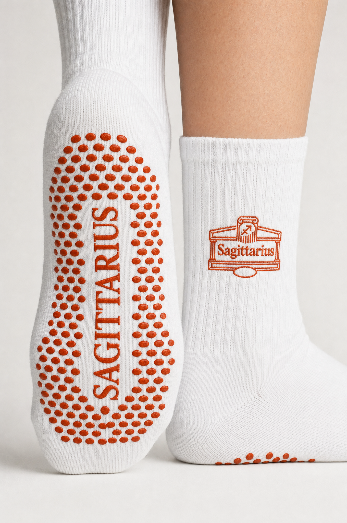 Sagittarius AstroWorld Grip Socks - Olive
