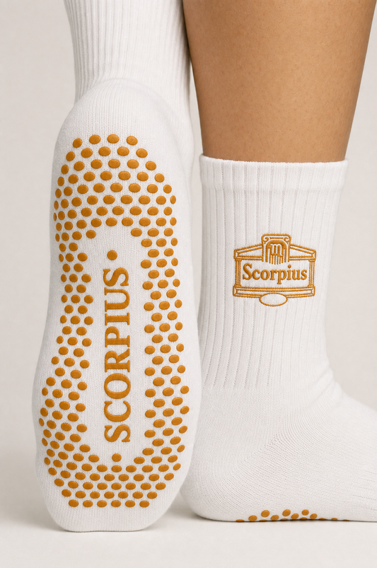 Scorpio AstroWorld Grip Socks - Gold